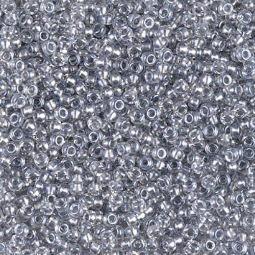 Miyuki Seed Beads - 11-9242 Sparkle Pewter Lined Crystal