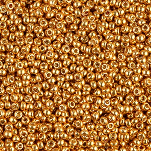 Miyuki Seed Beads - 11-94203 Duracoat Galvanised Yellow Gold