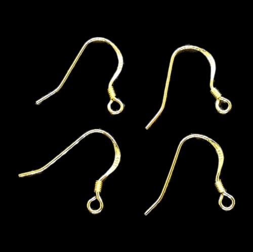 24kt Gold Plated 925 Silver Earring Hooks