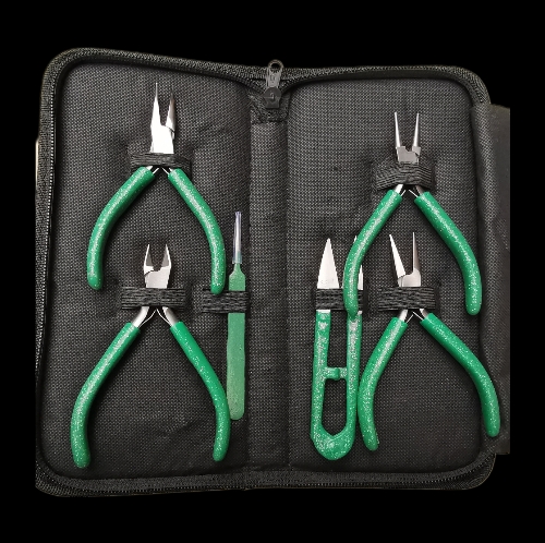 Six Piece Beader's Tool Kit