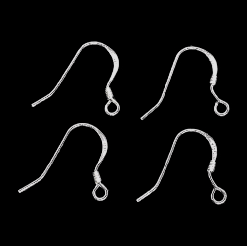 22 Gauge 925 Silver Earring Hooks