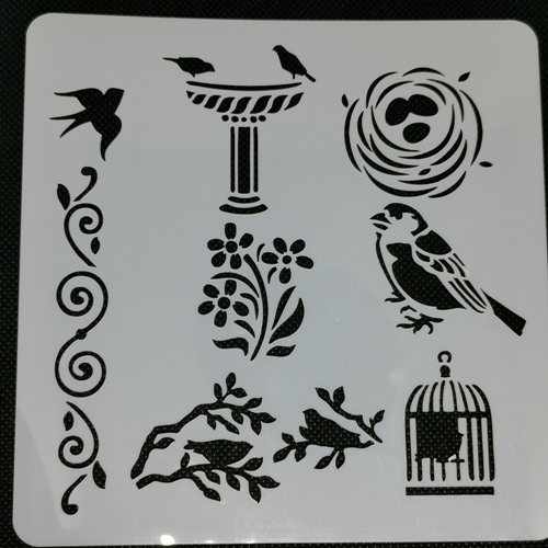 Craft Stencil - Garden Mix