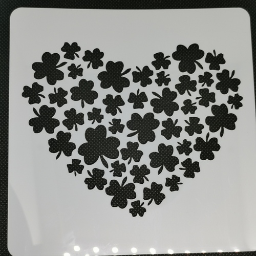 Craft Stencil - Lucky Heart