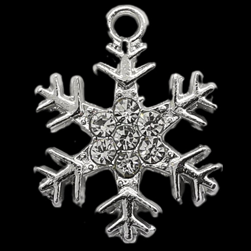 Snowflake-charm-silver-2