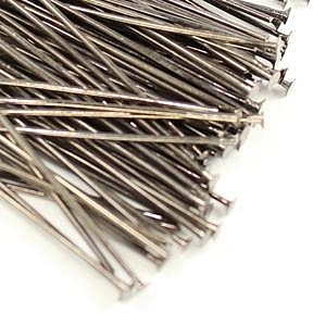 3cm-Head Pins-Dark Silver Finished (100pcs) - www ...