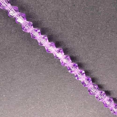 Chinese 4mm Bicone - Violet